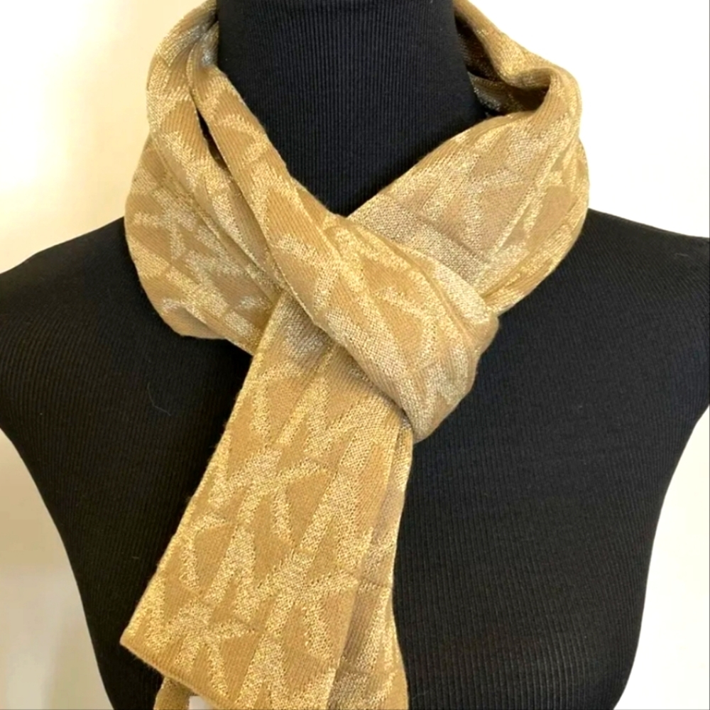 Gold Michael Kors Scarf